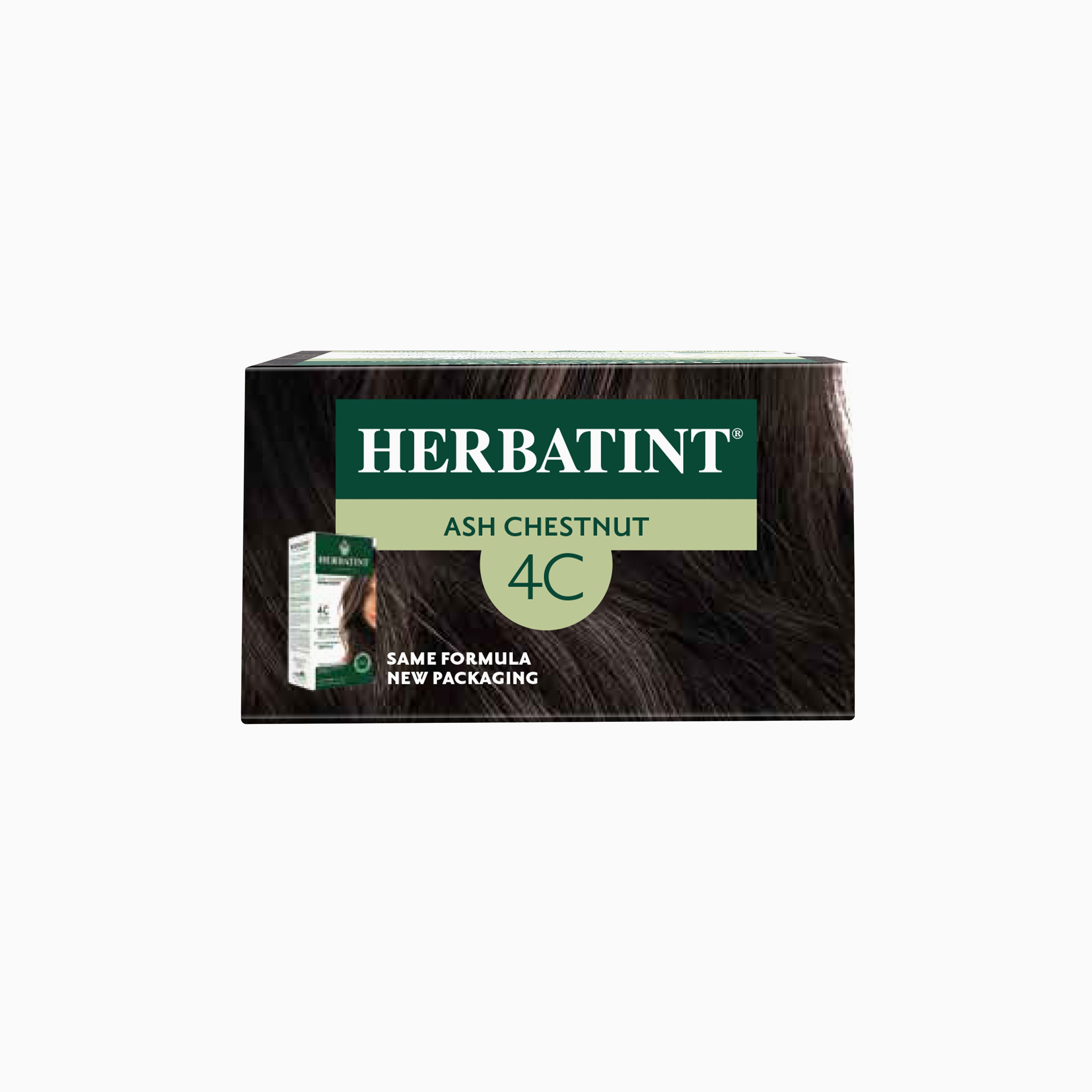 Herbatint permanent haircolour gel 4C, 170 ml – box top