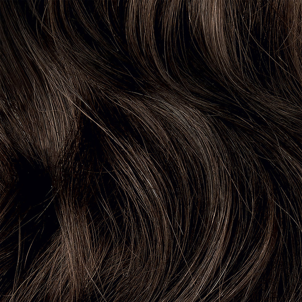 Dimostrazione resa colore capelli gel colorante permanente 4N Castano