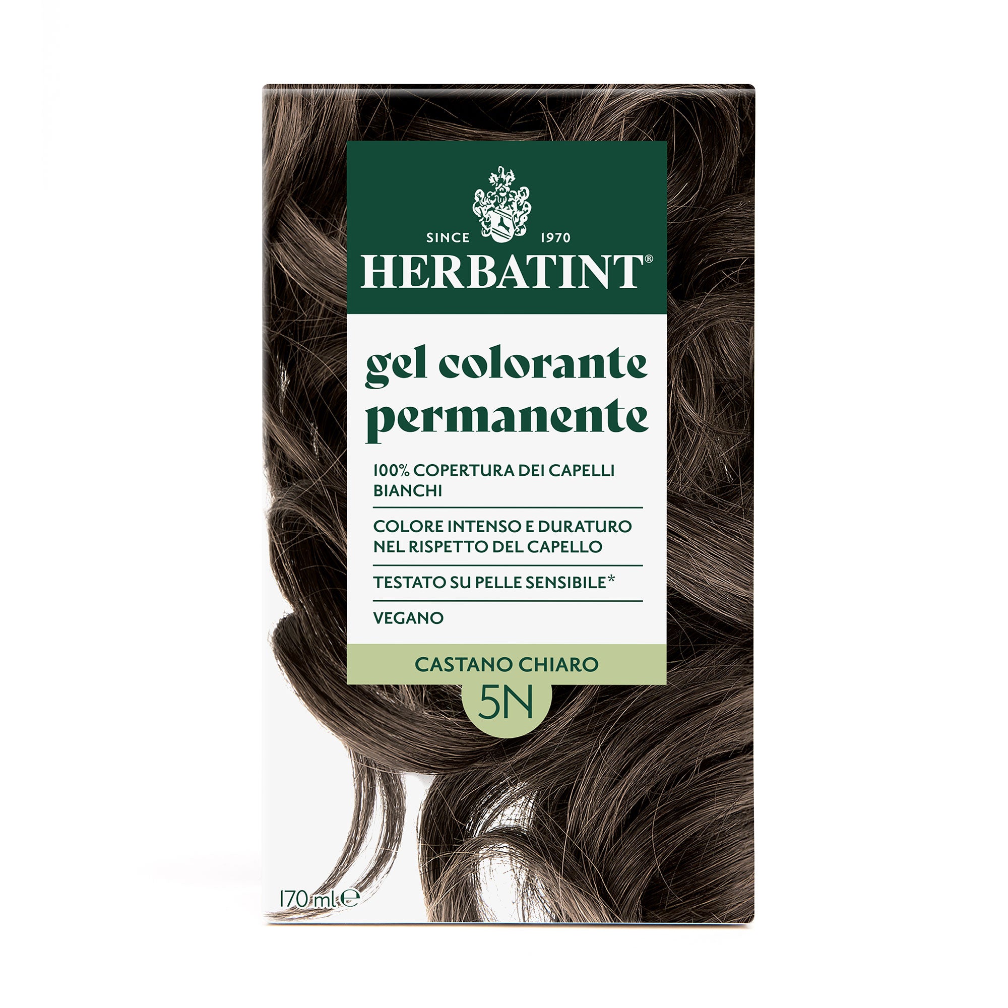 Colorazione capelli permanente 5N Castano Chiaro Herbatint
