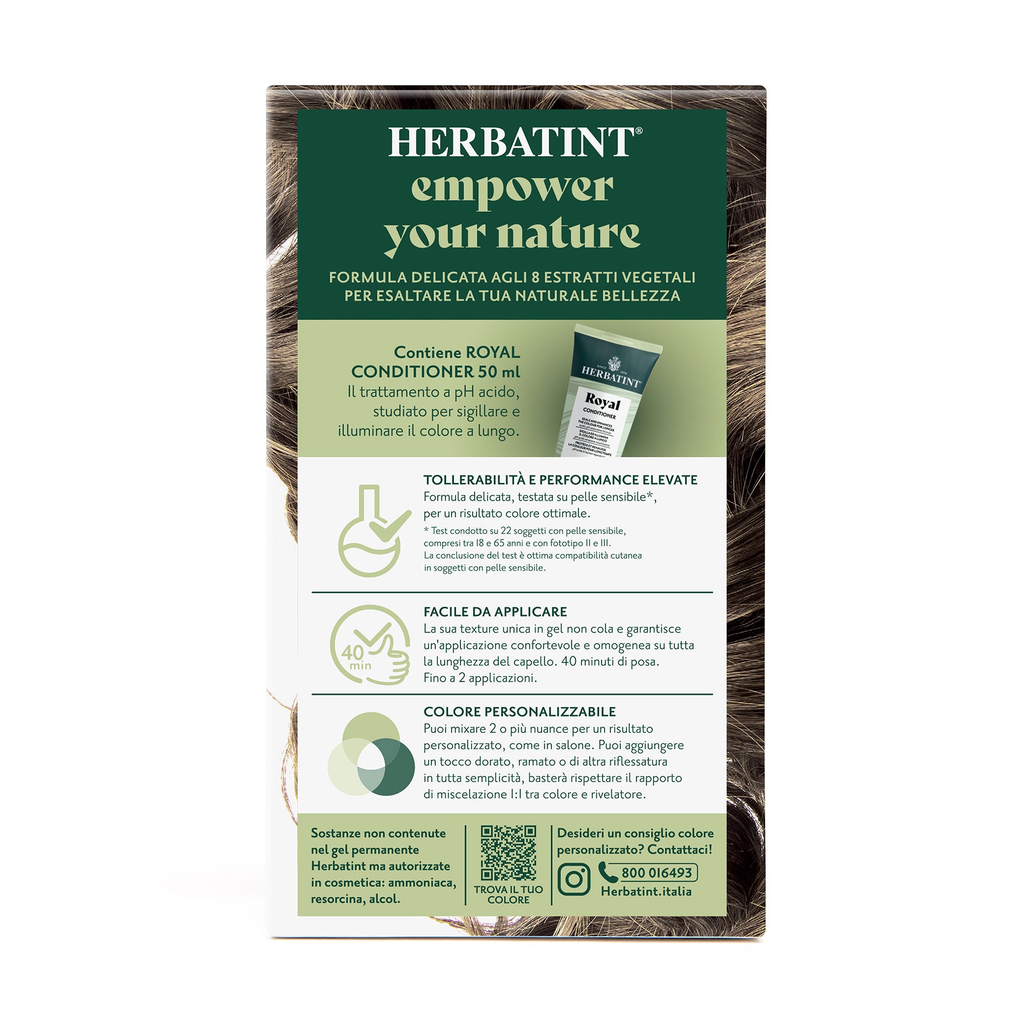 Tintura capelli permanente 7N Biondo Herbatint