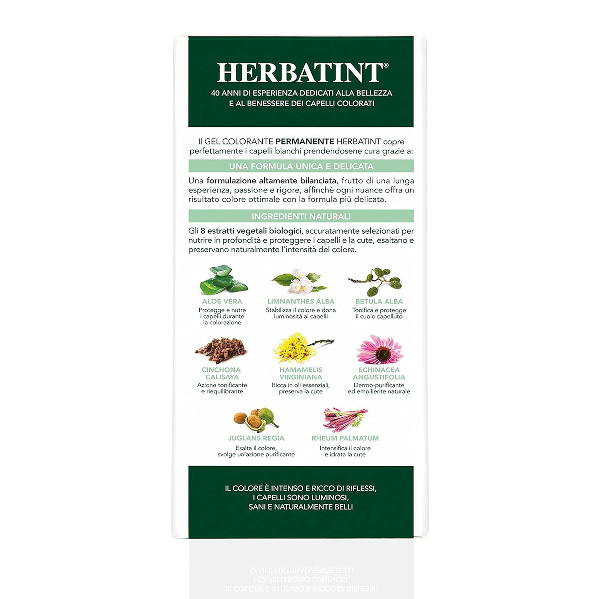 Herbatint 8D Biondo Chiaro Dorato tintura capelli permanente senza ammoniaca