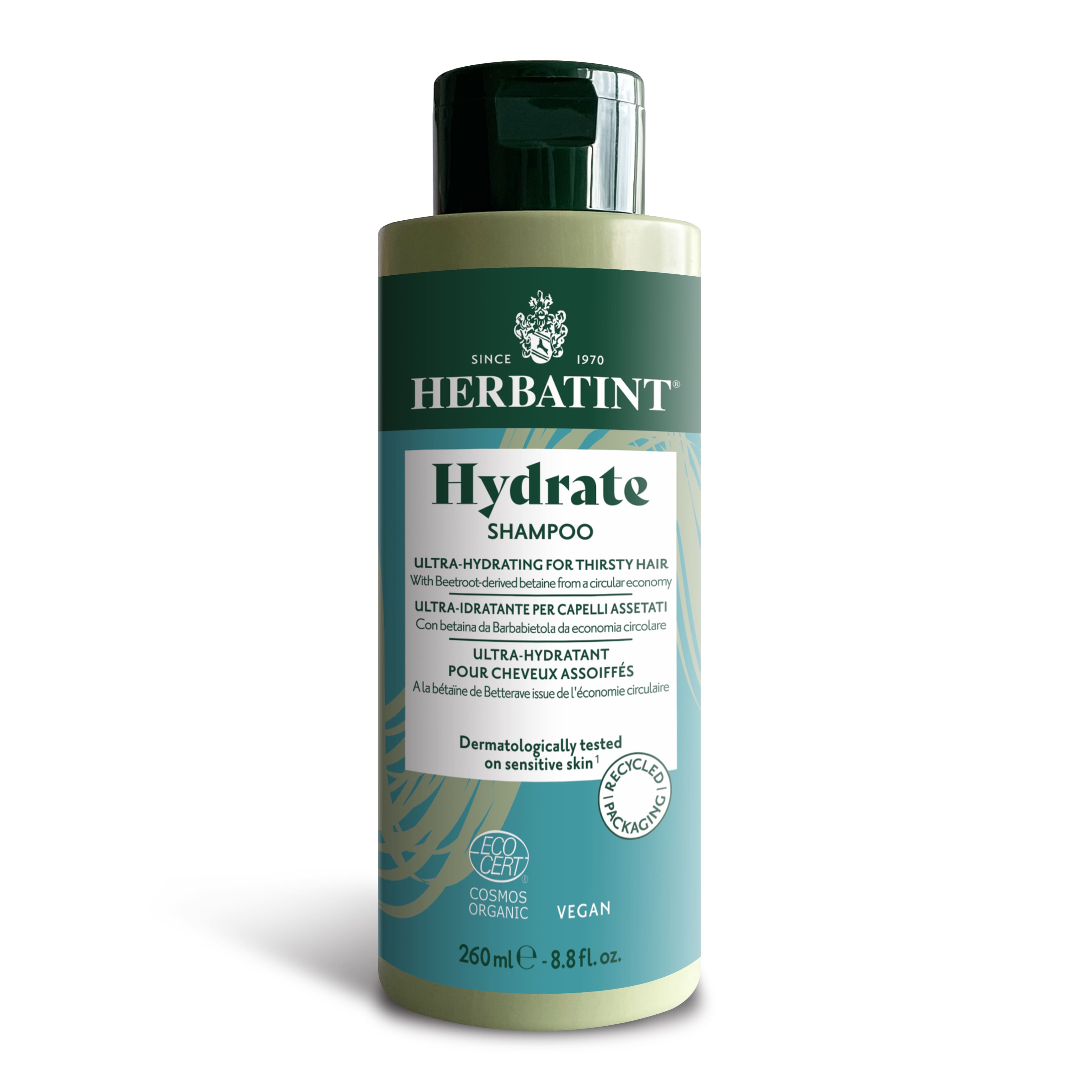 Herbatint Hydrate Shampoo, 260 ml