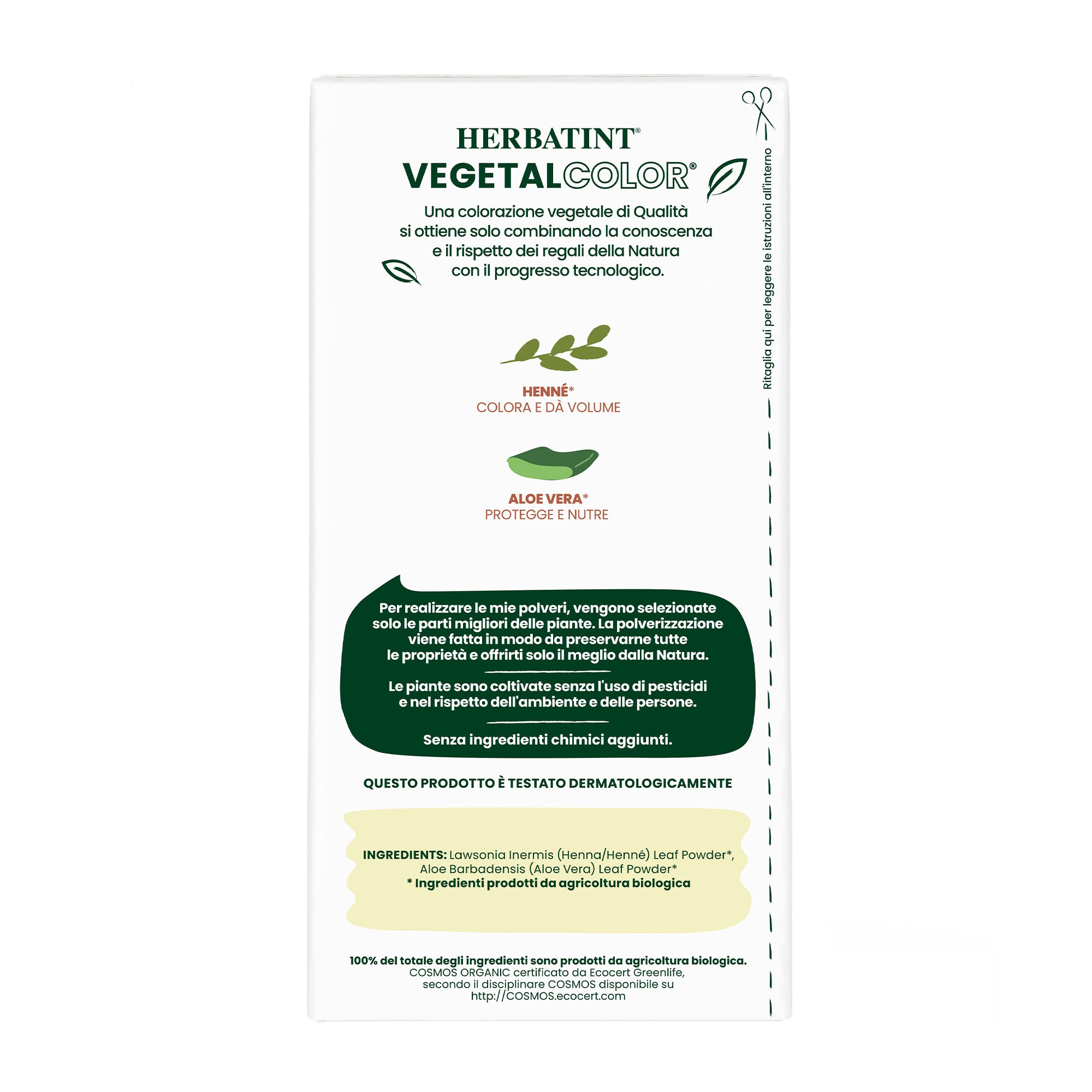 Tinta Vegetale per capelli Henna Love Power Herbatint