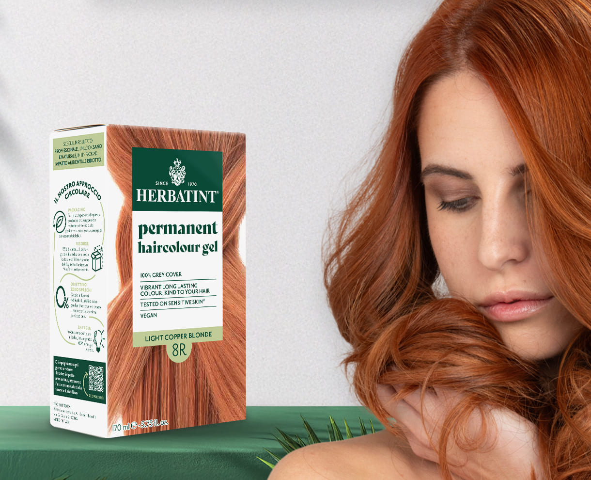 Herbatint ammonia-free permanent hair dye in a gentle formula