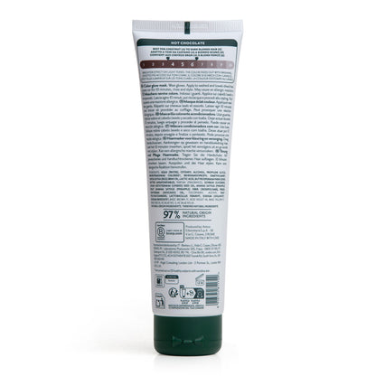 Retro tubetto maschera colorante per capelli Herbatint Hot Chocolate da 150 ml. Formula vegan, testato su pelle sensibile, 97% ingredienti di origine naturale