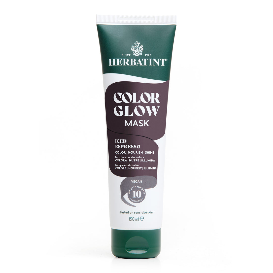 Herbatint Color Glow Mask Iced Espresso, 150 ml