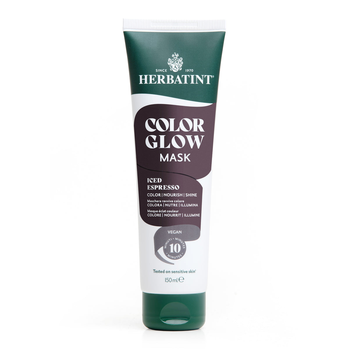 Herbatint Color Glow Mask Iced Espresso, 150 ml