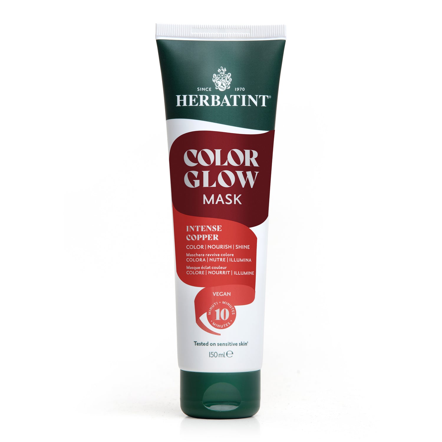 Herbatint Color Glow Mask Intense Copper, 150 ml