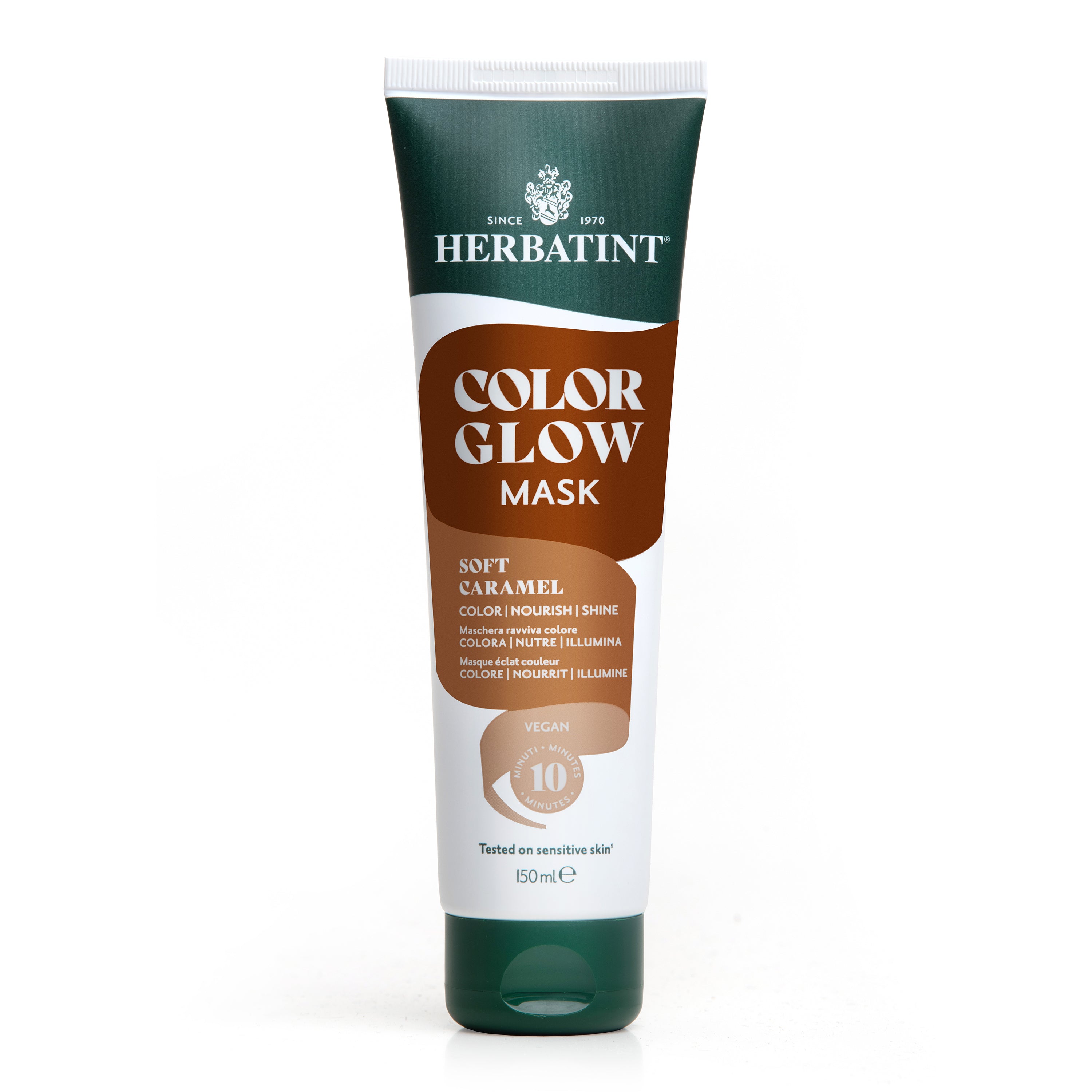 Herbatint Color Glow Mask Soft Caramel, 150 ml