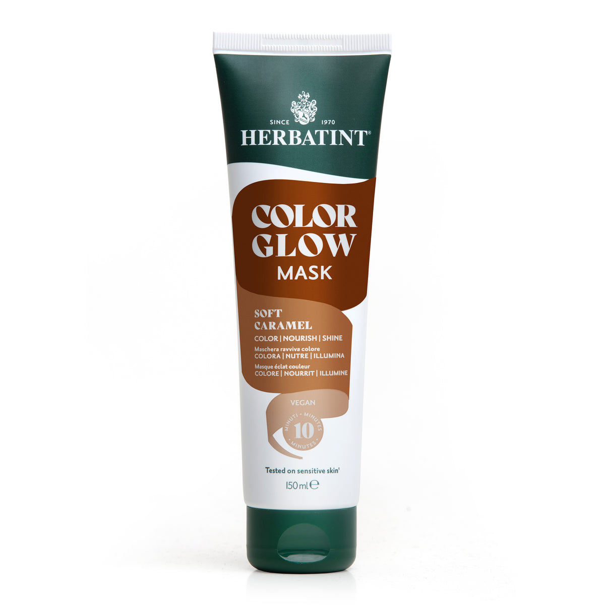 Herbatint Color Glow Mask Soft Caramel, 150 ml