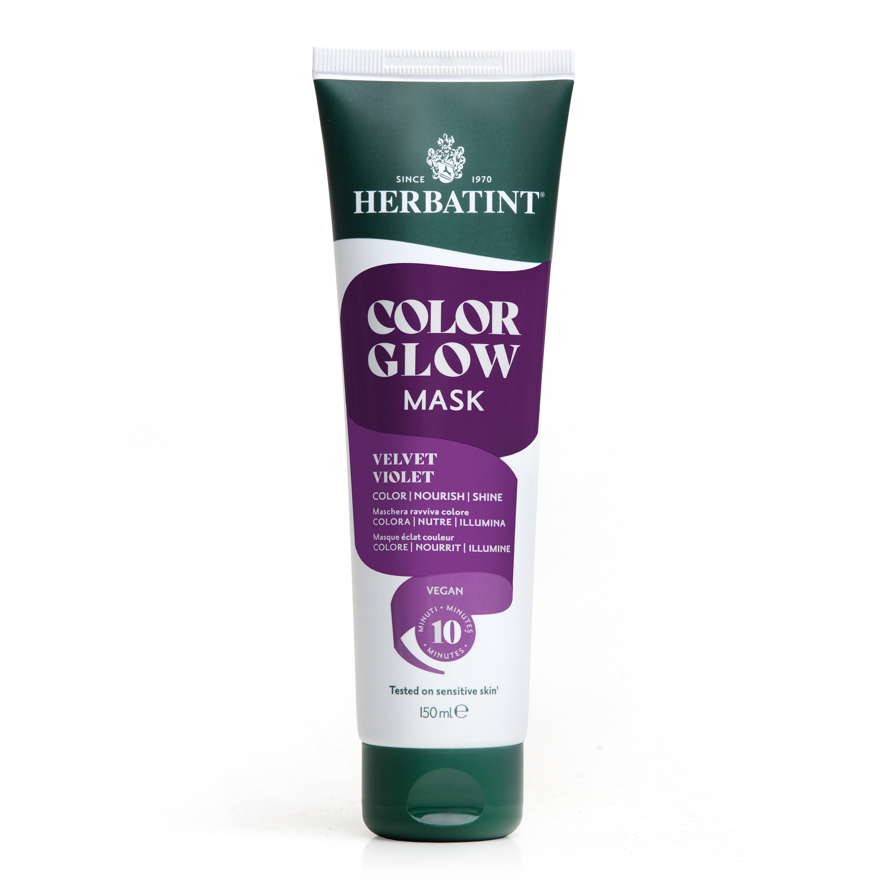 Herbatint Color Glow Mask Velvet Violet, 150 ml