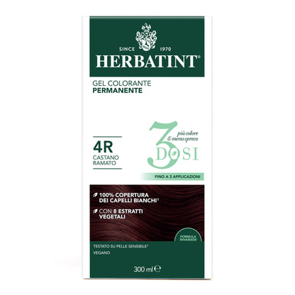 Herbatint 4R Castano Ramato colorazione capelli permanente senza ammoniaca