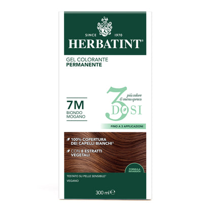 Herbatint 7M Biondo Mogano colorazione capelli permanente senza ammoniaca