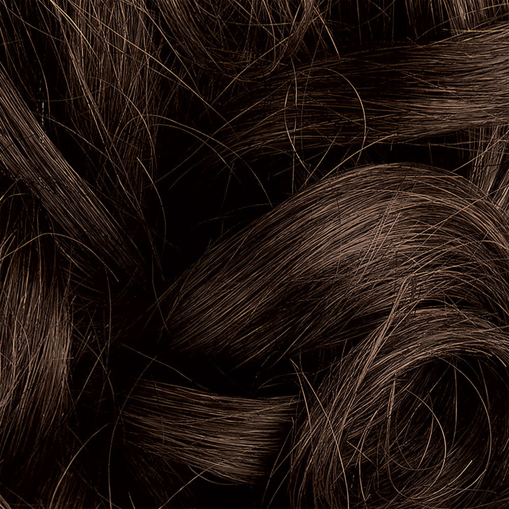 Dimostrazione resa colore capelli gel colorante permanente 5D Castano Chiaro Dorato