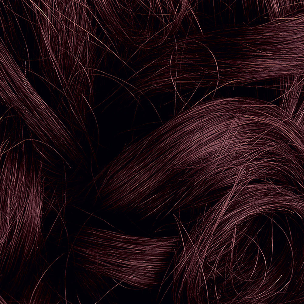 Dimostrazione resa colore capelli gel colorante permanente 5M Castano Chiaro Mogano