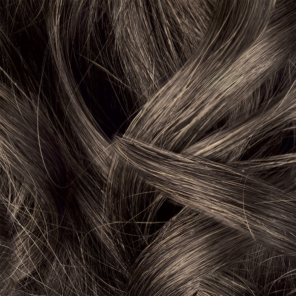 Dimostrazione resa colore capelli gel colorante permanente 7C Biondo Cenere