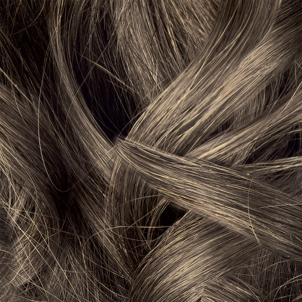 Dimostrazione resa colore capelli gel colorante permanente 7N Biondo