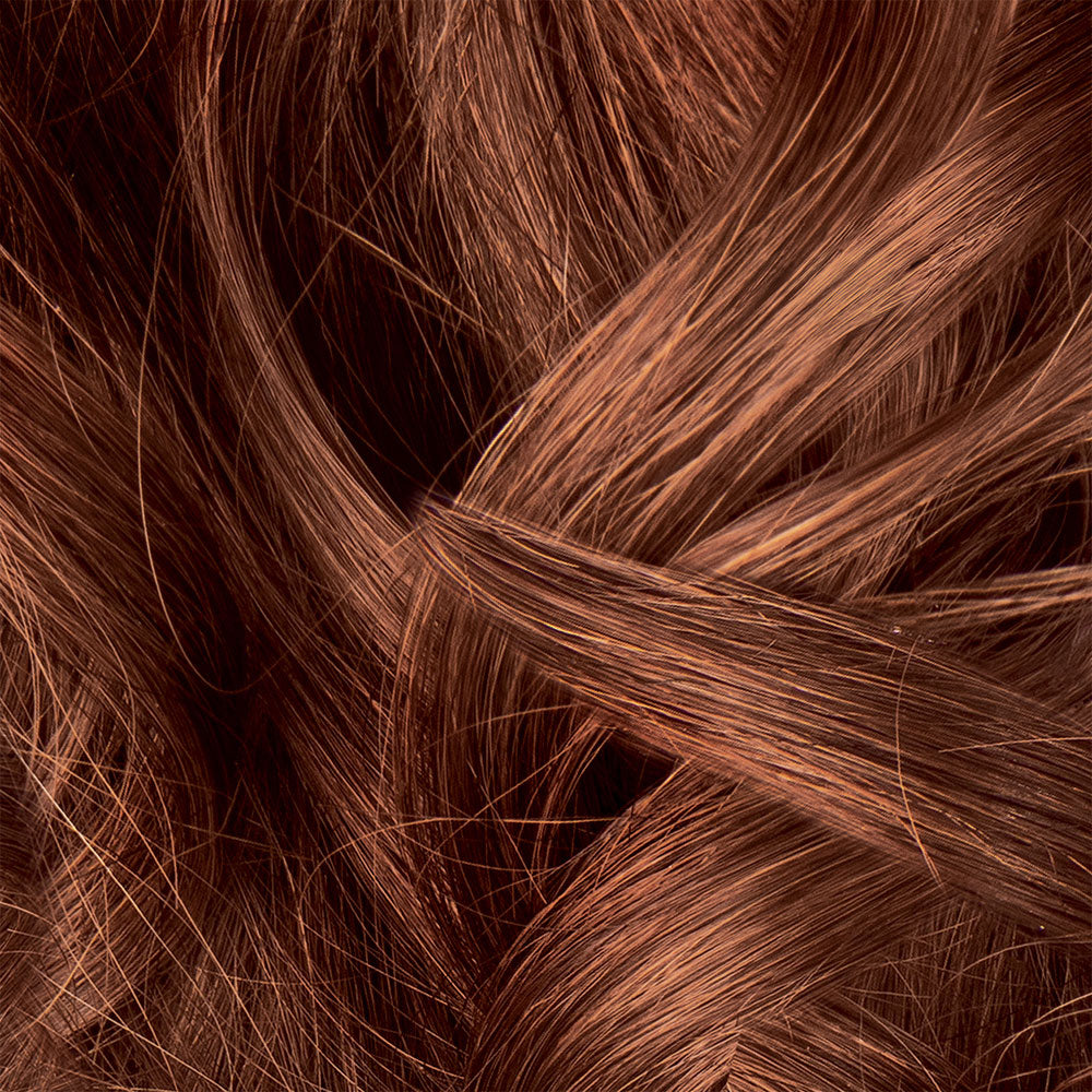 Dimostrazione resa colore capelli gel colorante permanente 7R Biondo Ramato