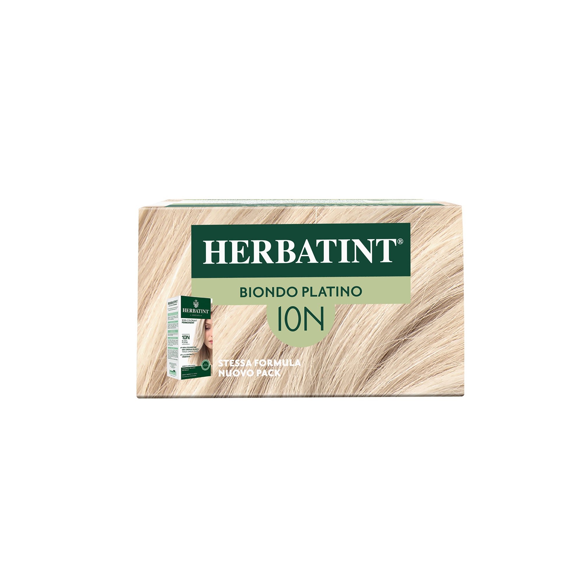 Permanent haircolour gel 10N Platinum Blonde, 170 ml