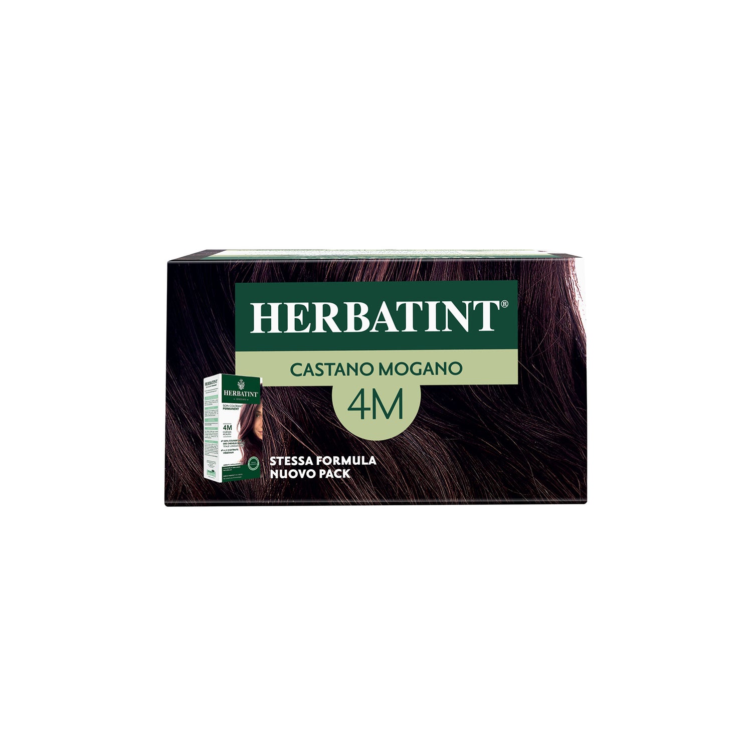 Permanente haarkleuring 4M Mahoniebruin, 170 ml