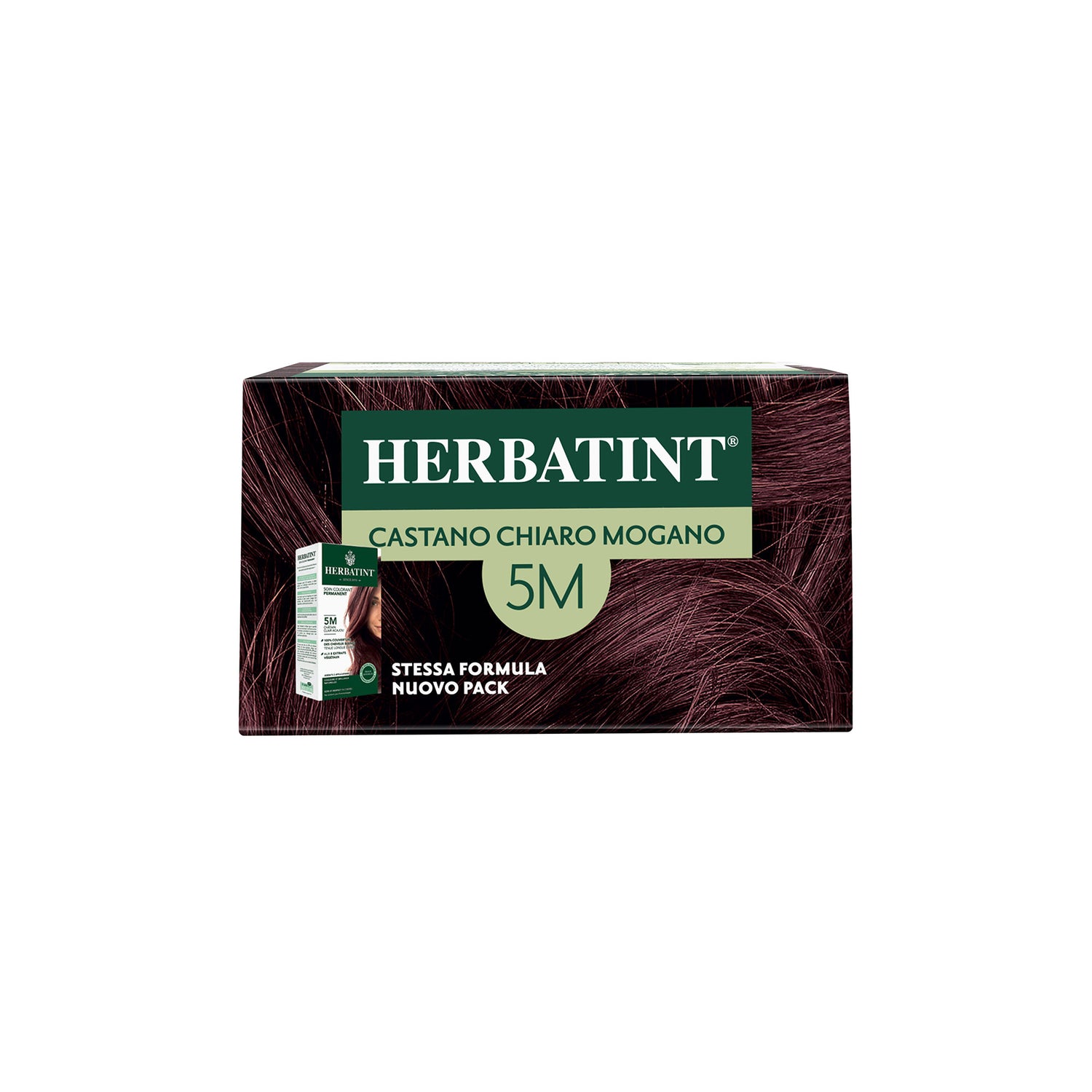 Permanentes haarfärbegel 5M Hellmahagonibraun, 170 ml