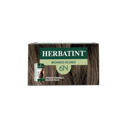 Permanentes haarfärbegel 6N Dunkelblond, 170 ml