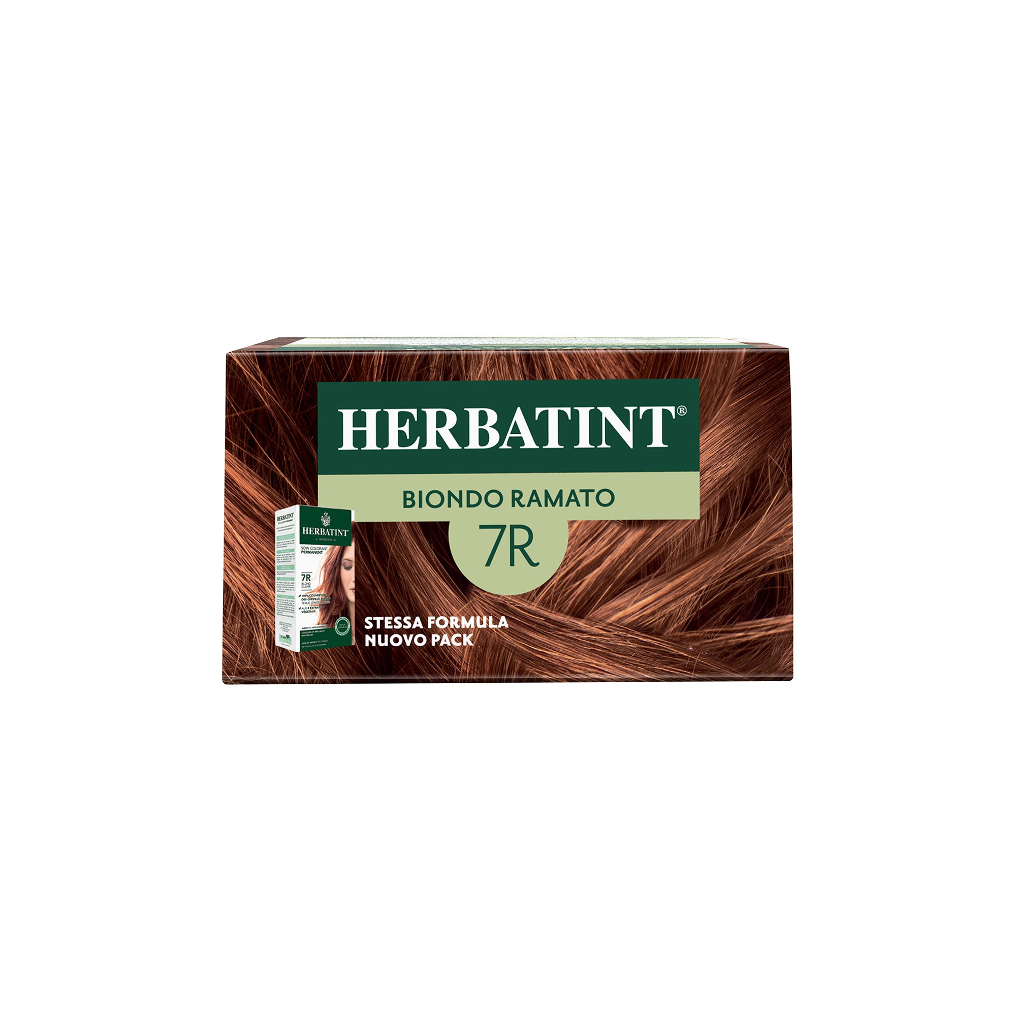 Permanente haarkleuring 7R Koperblond, 170 ml