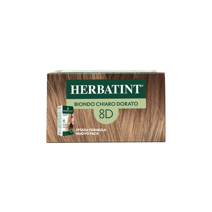 Permanentes haarfärbegel 8D Hellgoldblond, 170 ml