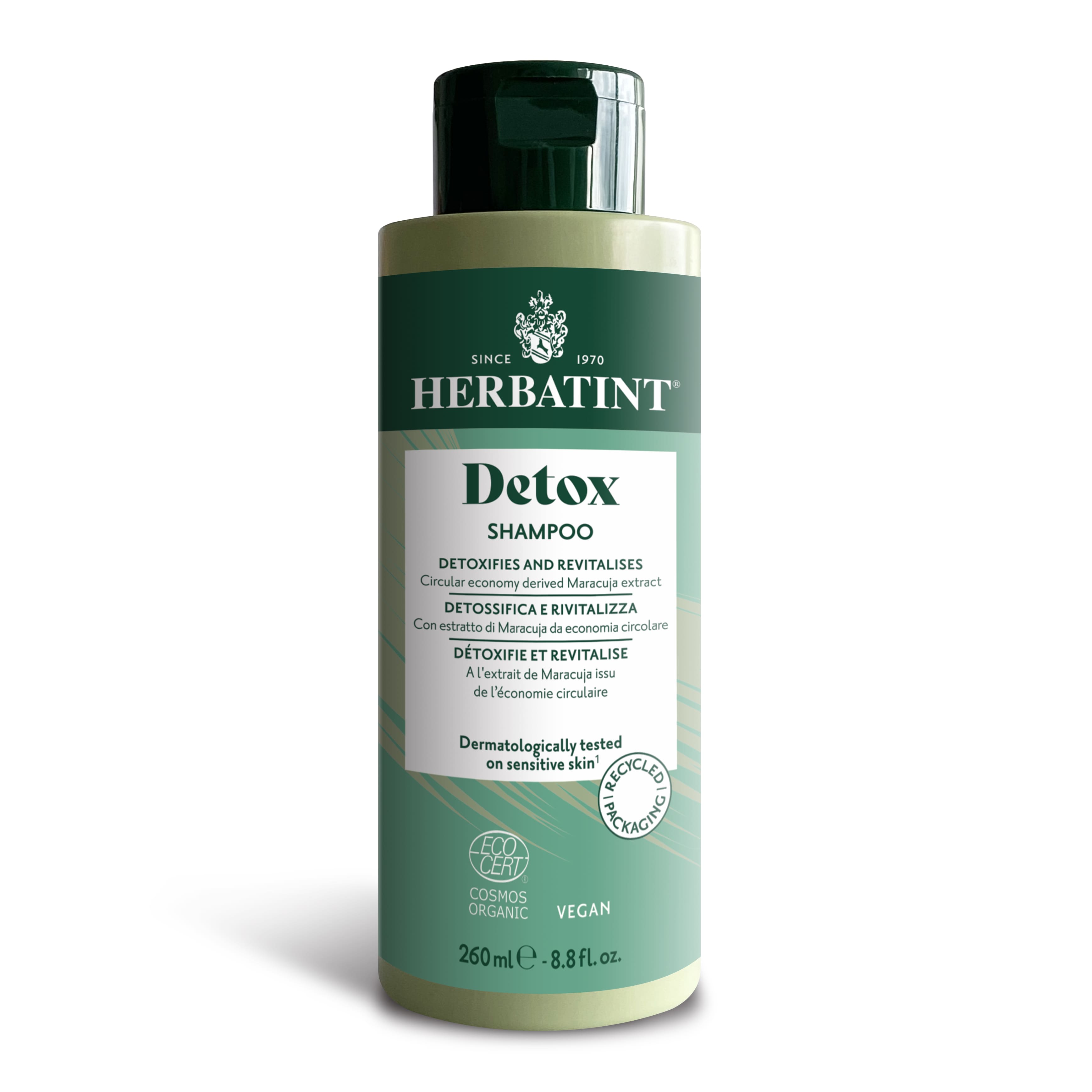 Detox Shampoo Purifying and Regenerating, 260 ml