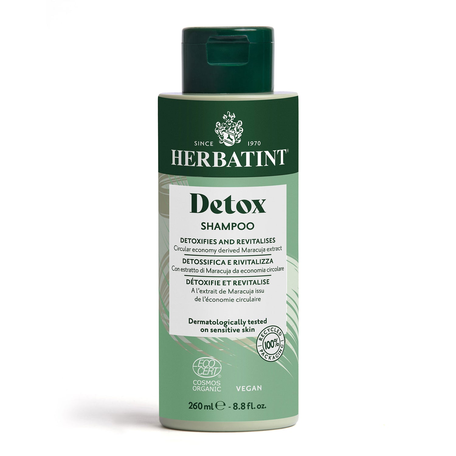 Detox Shampoo Purifying and Regenerating, 260 ml