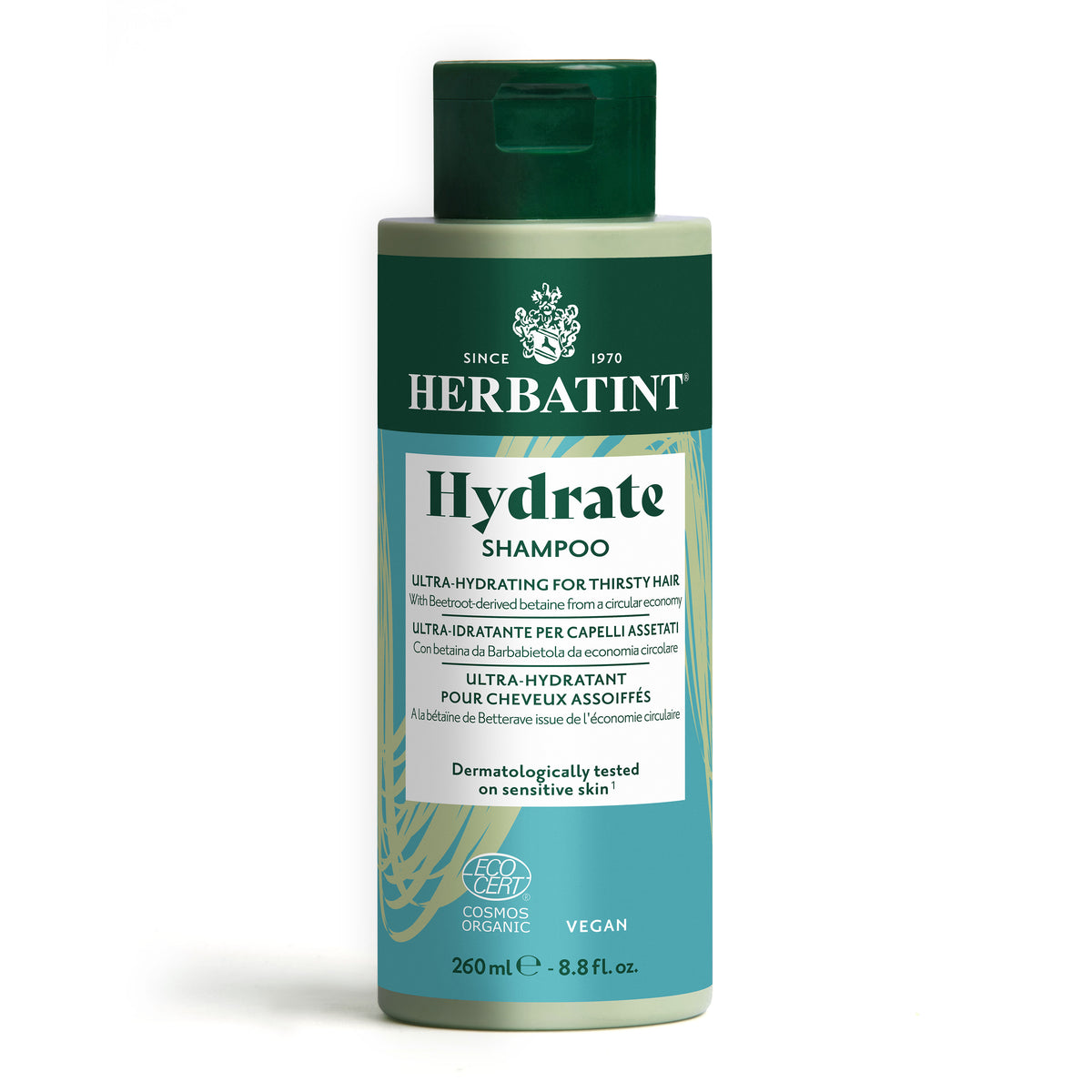 Herbatint Hydrate Shampoo, 260 ml