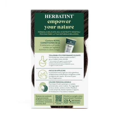 Dettaglio del packaging della tintura per capelli permanente 3N Castano Scuro