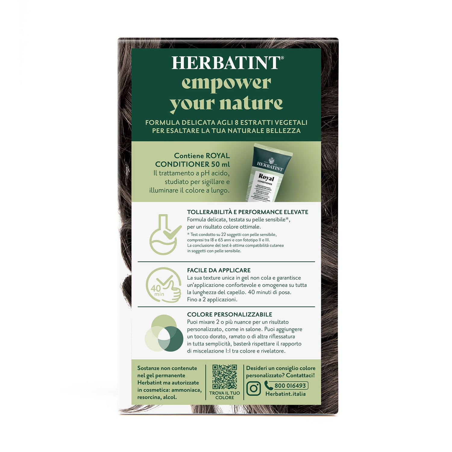 Dettaglio del packaging della tintura per capelli permanente 5C Castano Chiaro Cenere