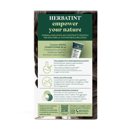 Dettaglio del packaging della tintura per capelli permanente 5C Castano Chiaro Cenere