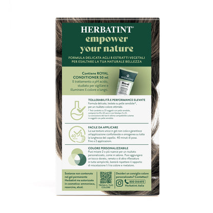 Dettaglio del packaging della tintura per capelli permanente 6C Biondo Scuro Cenere