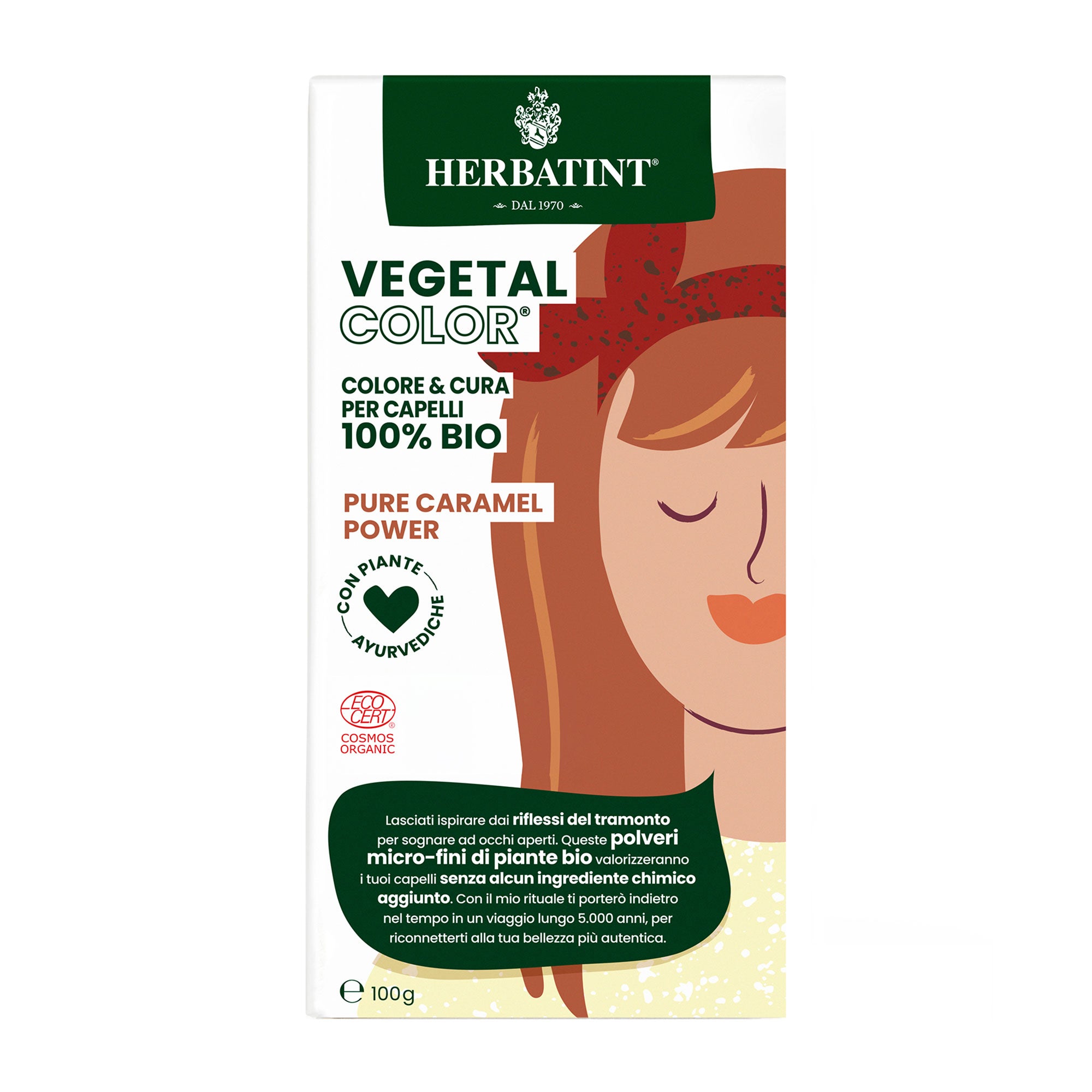 Vegetal Color PURE Caramel Power - Caramello, 100 gr